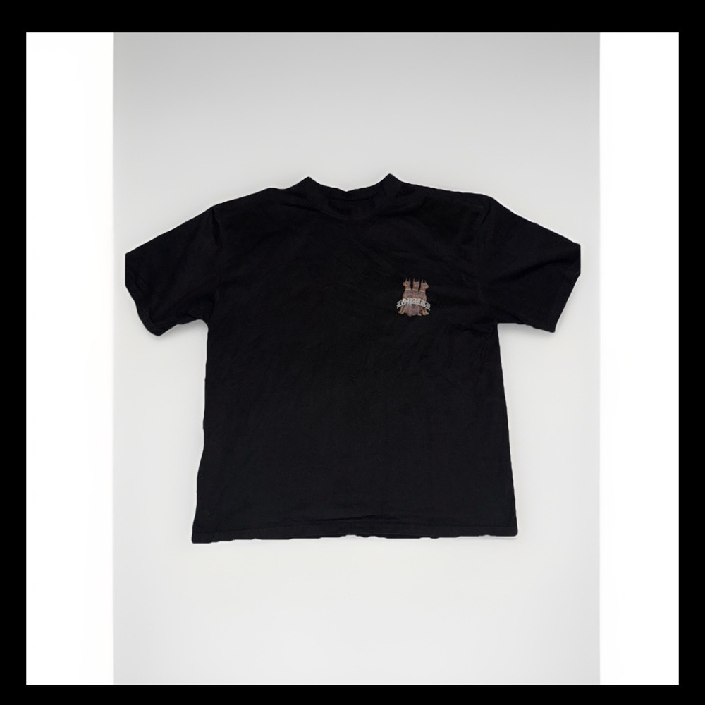 Black Short Sleeve Tee SKU002